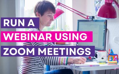 How to use Zoom meetings for a webinar