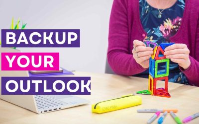 Backup your Outlook