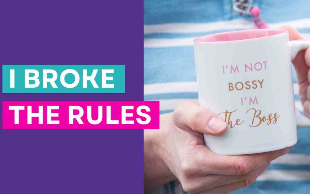 I broke the marketing rules  (and got better results)